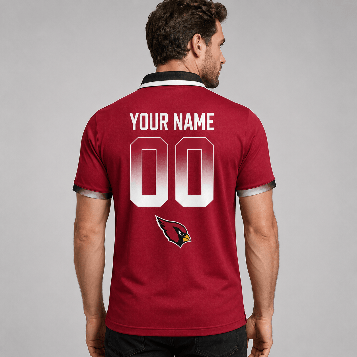 AC Premium NFL Personalized Match Day Polo Shirt