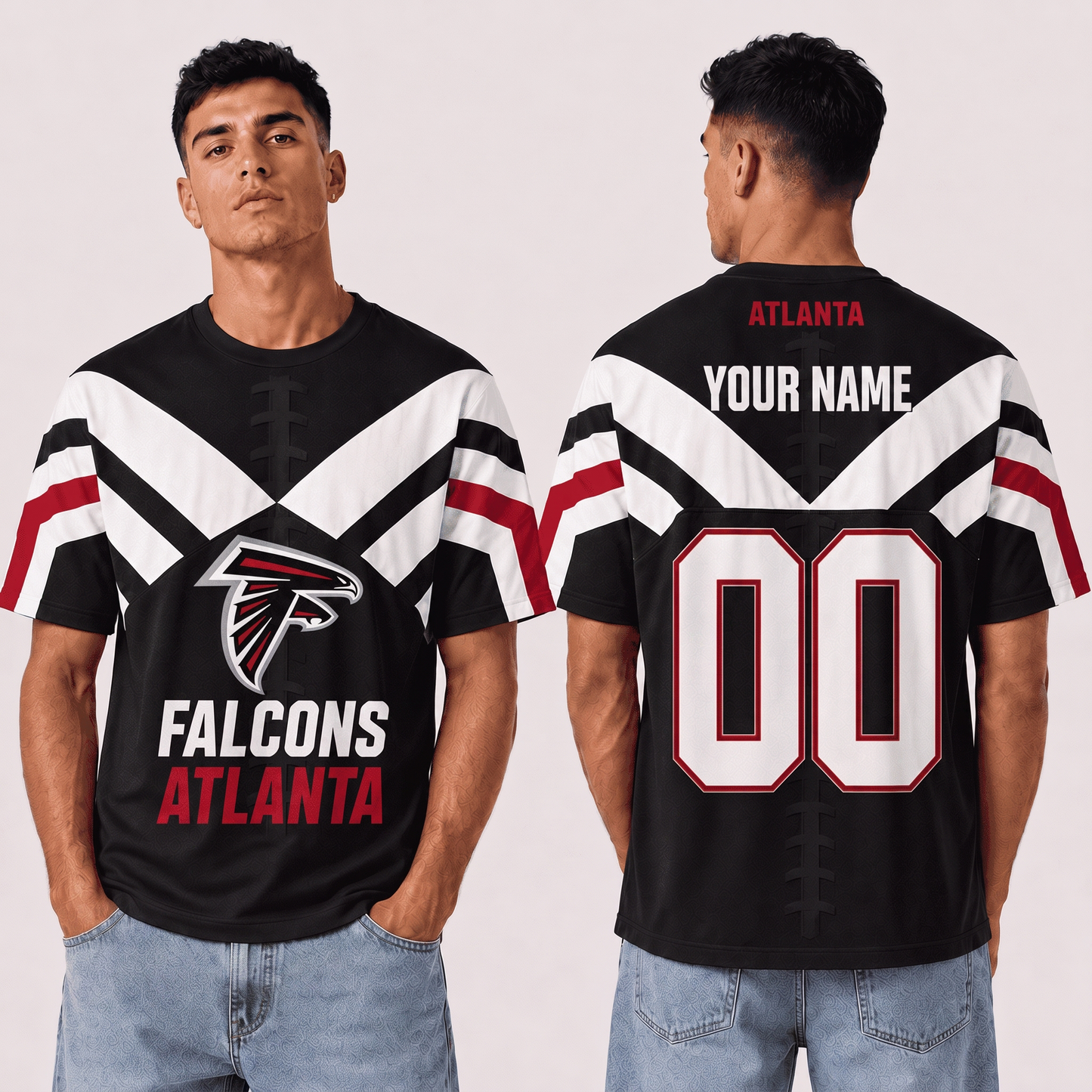 AF x NFL Premium T-Shirt 3D Personalized Gift For Fan
