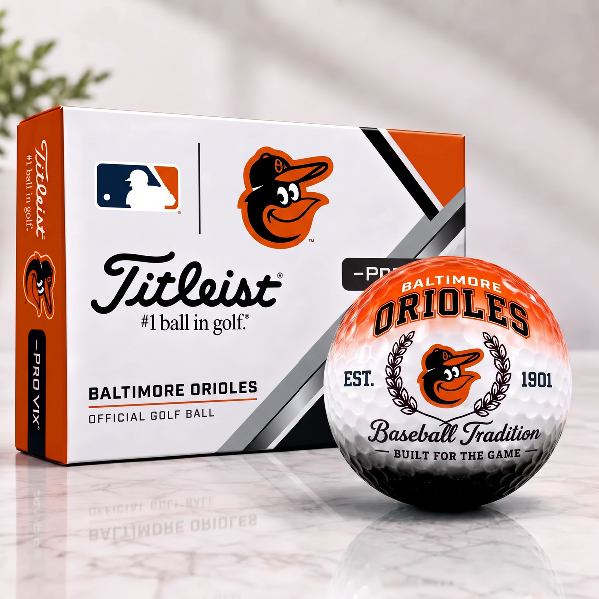 BO x Custom MLB Football Tradition Golf Ball Set