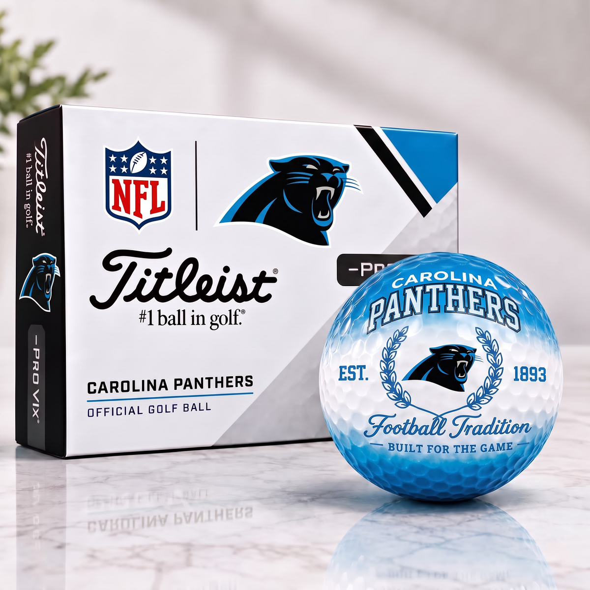 CAR X Custom NFL Football Tradition Golf Ball Set