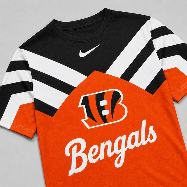 CIN Premium NFL Men's Casual Performance T-Shirt