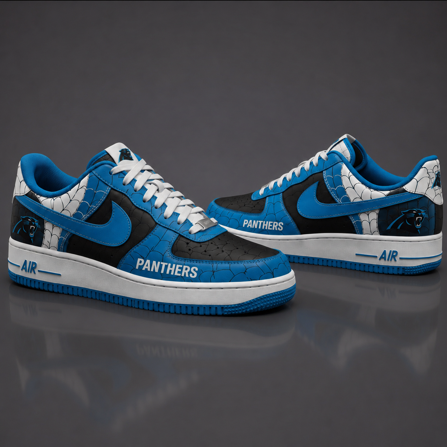 CP NFL x Spider Premium AF1 Sneakers Limited Edition Gift for Football Fans