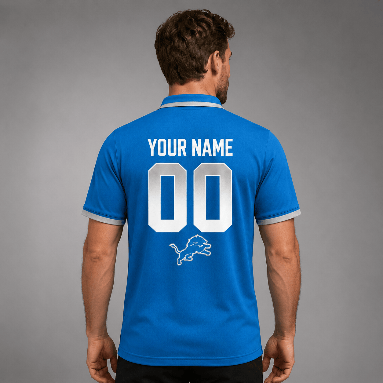 DL Premium NFL Personalized Match Day Polo Shirt