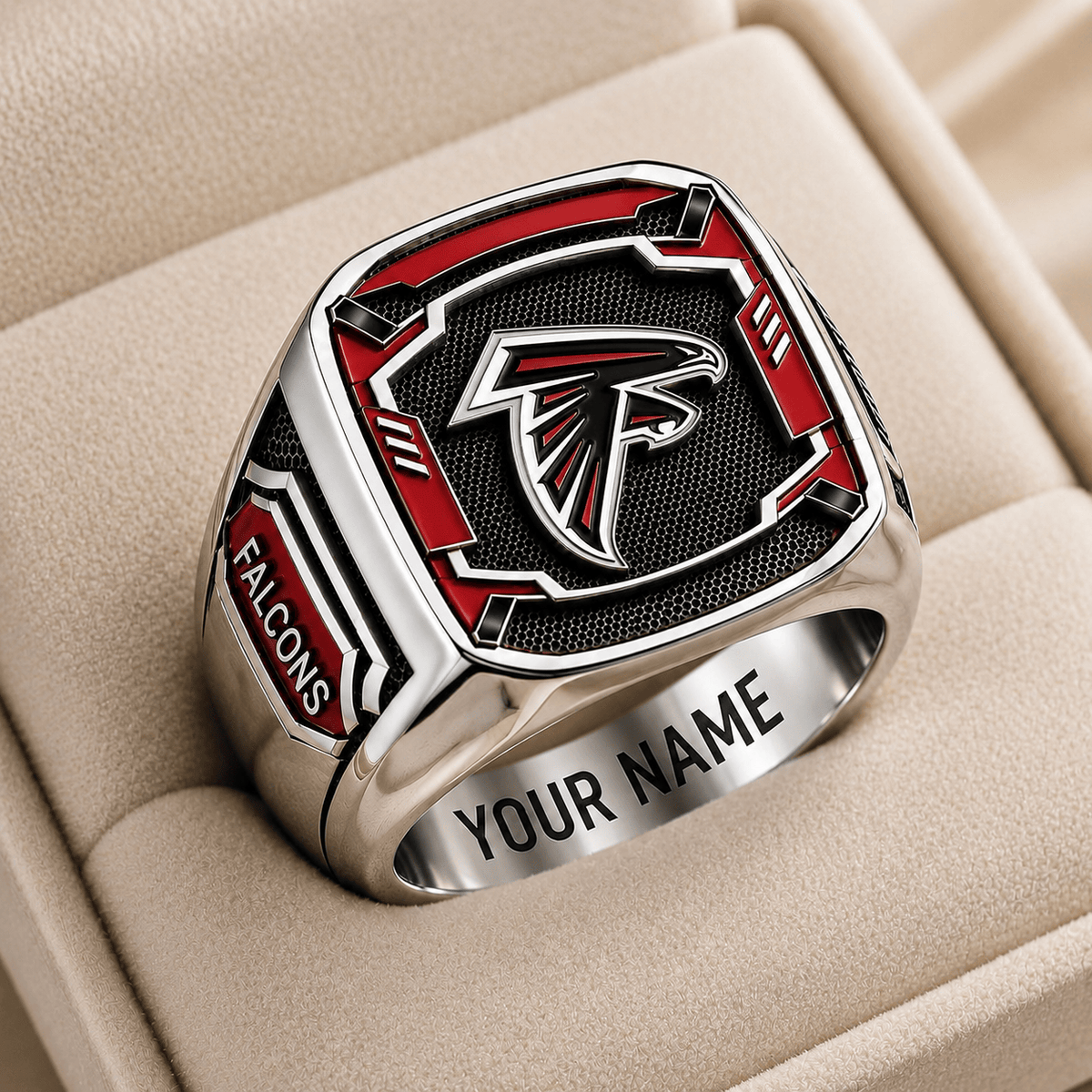 Exclusive NFL x ATL Personalized Name Ring