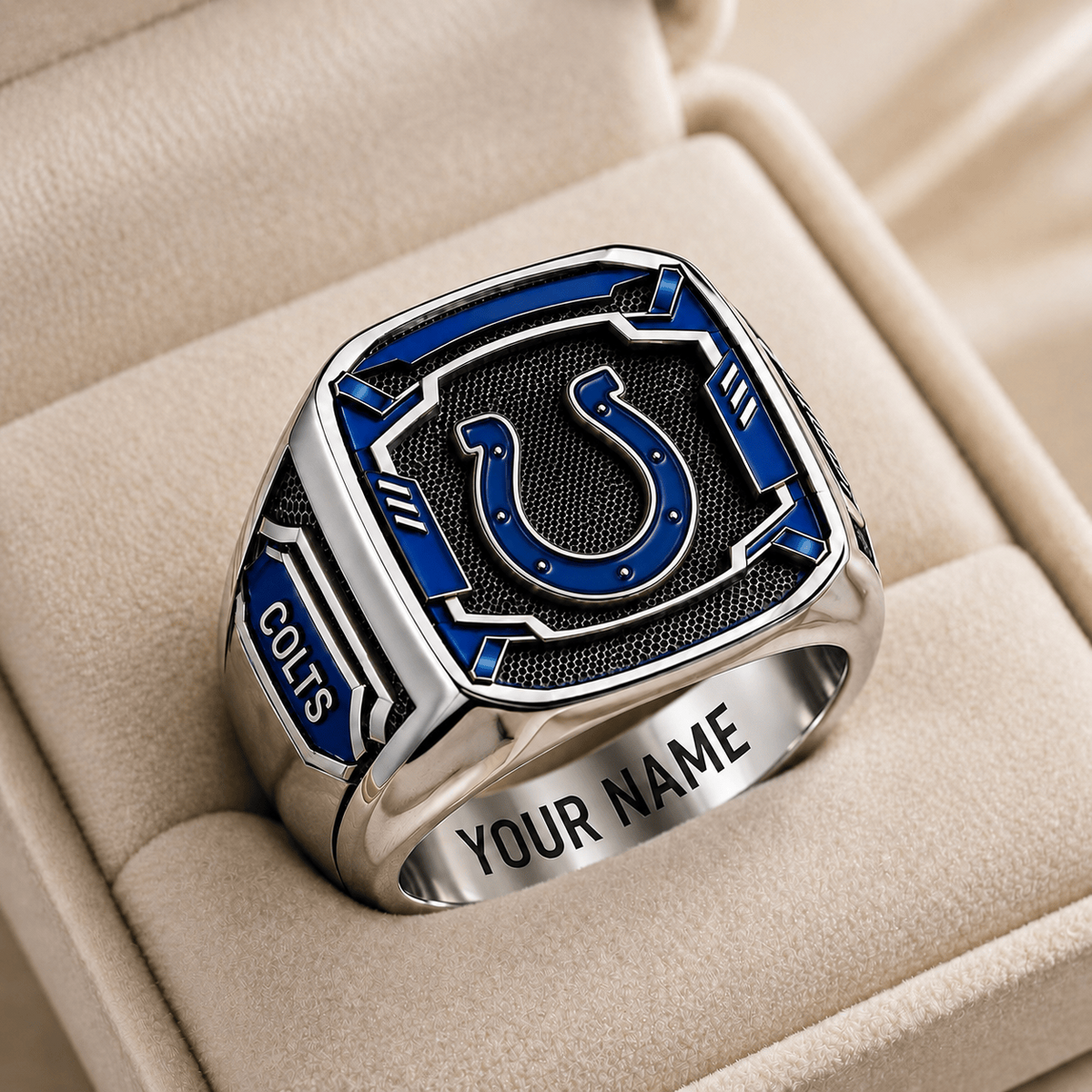 Exclusive NFL x IND Personalized Name Ring