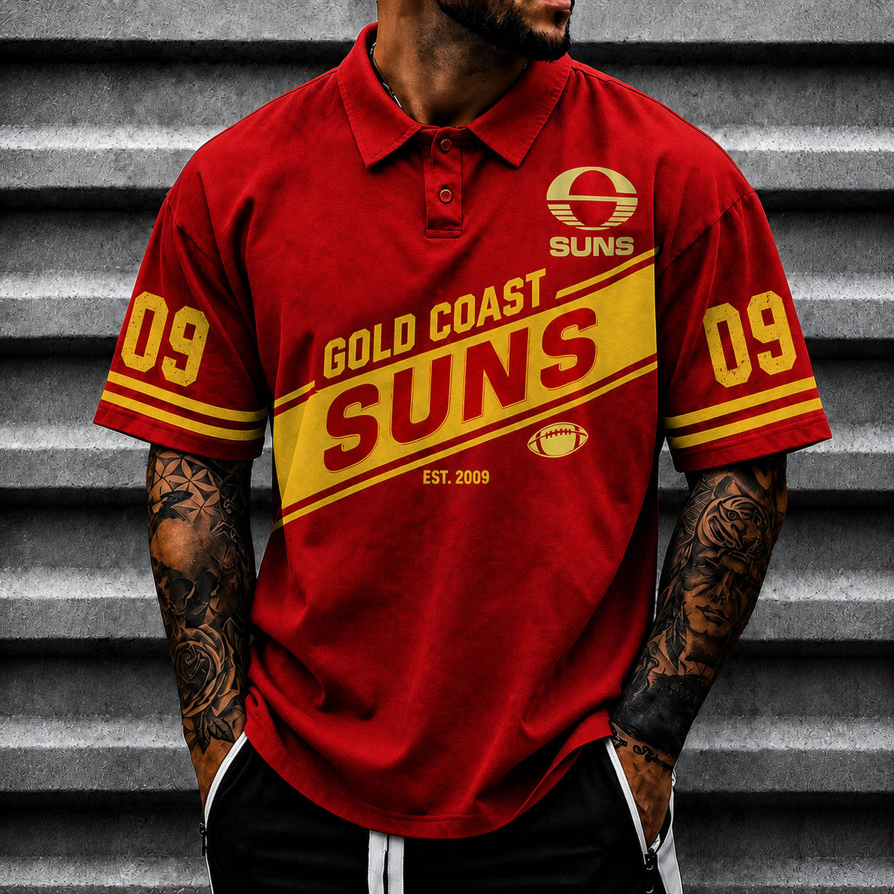 GCS x AFL Luxury V3 Polo Shirt
