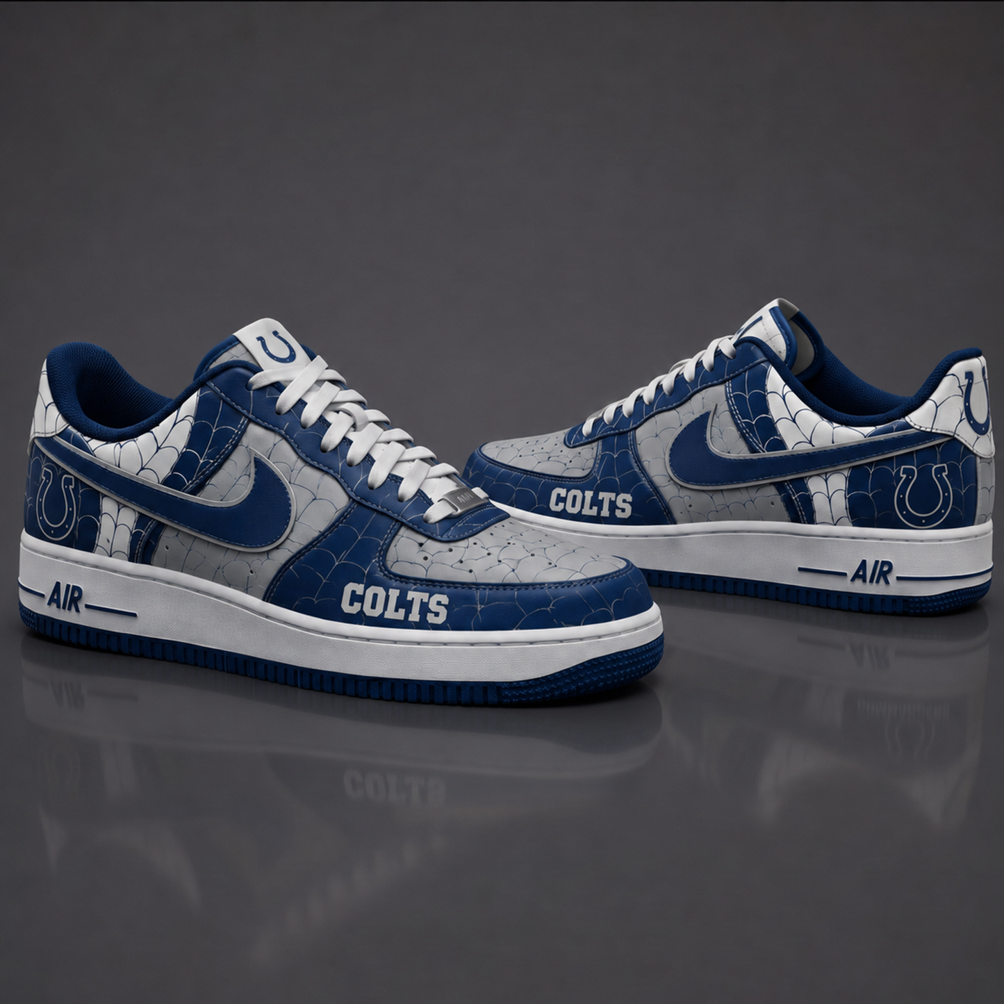 IC NFL x Spider Premium AF1 Sneakers Limited Edition Gift for Football Fans