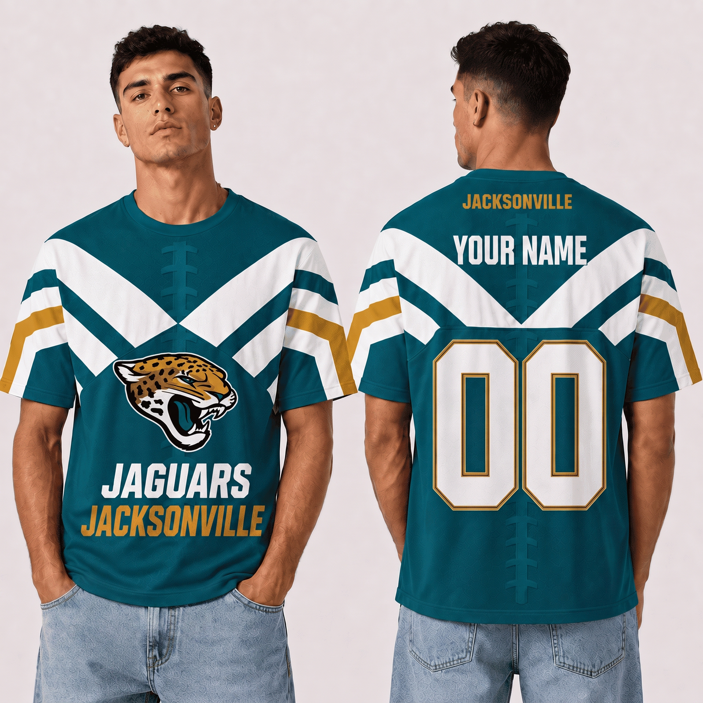 JJ x NFL Premium T-Shirt 3D Personalized Gift For Fan