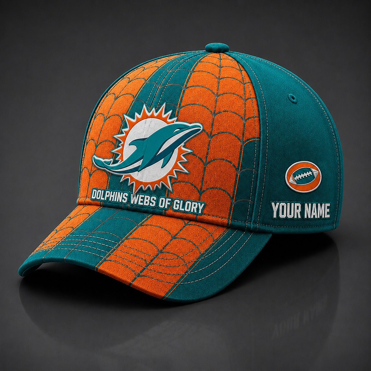 MD NFL x Spider Premium Classic Cap Limited Edition Gift for Football Fans