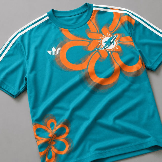 MD x NFL Retro Floral Graphic Tee T-Shirt
