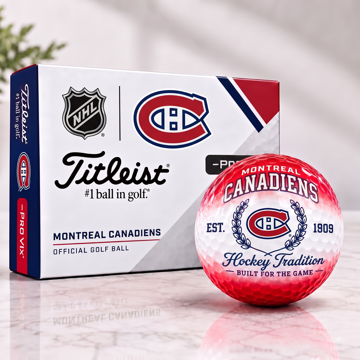 MTL X Custom NHL Football Tradition Golf Ball Set