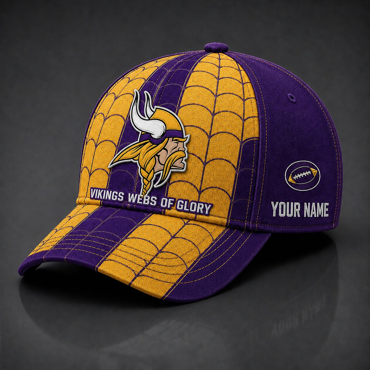 MV NFL x Spider Premium Classic Cap Limited Edition Gift for Football Fans