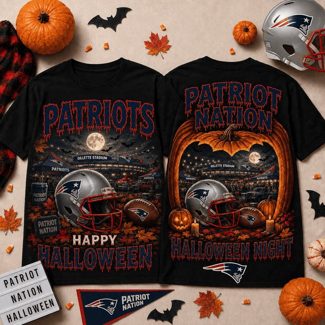 NEP x NFL Halloween Custom Name T Shirt Gift For Fan