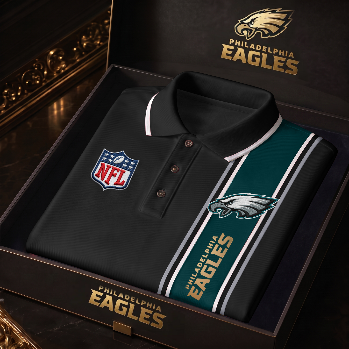 PE x NFL Luxury V3 Polo Shirt 260626