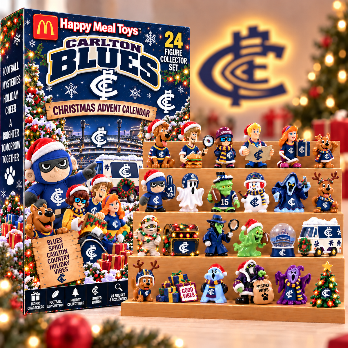 Premium AFL CAR Christmas Crossover Advent Calendar V9