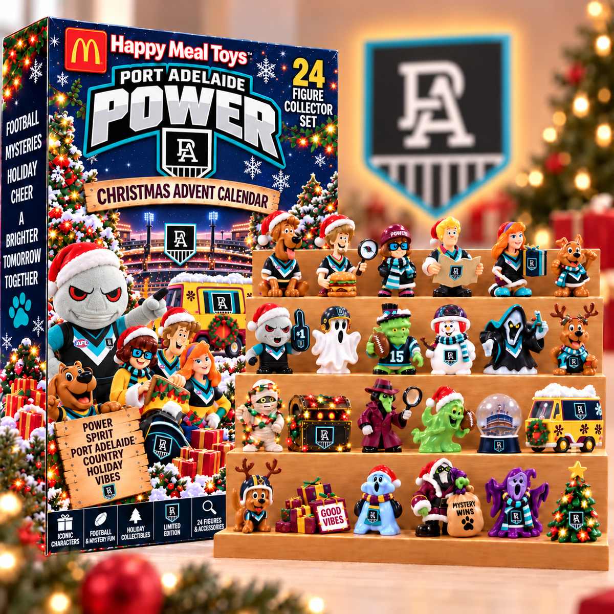 Premium AFL PAP Christmas Crossover Advent Calendar V9