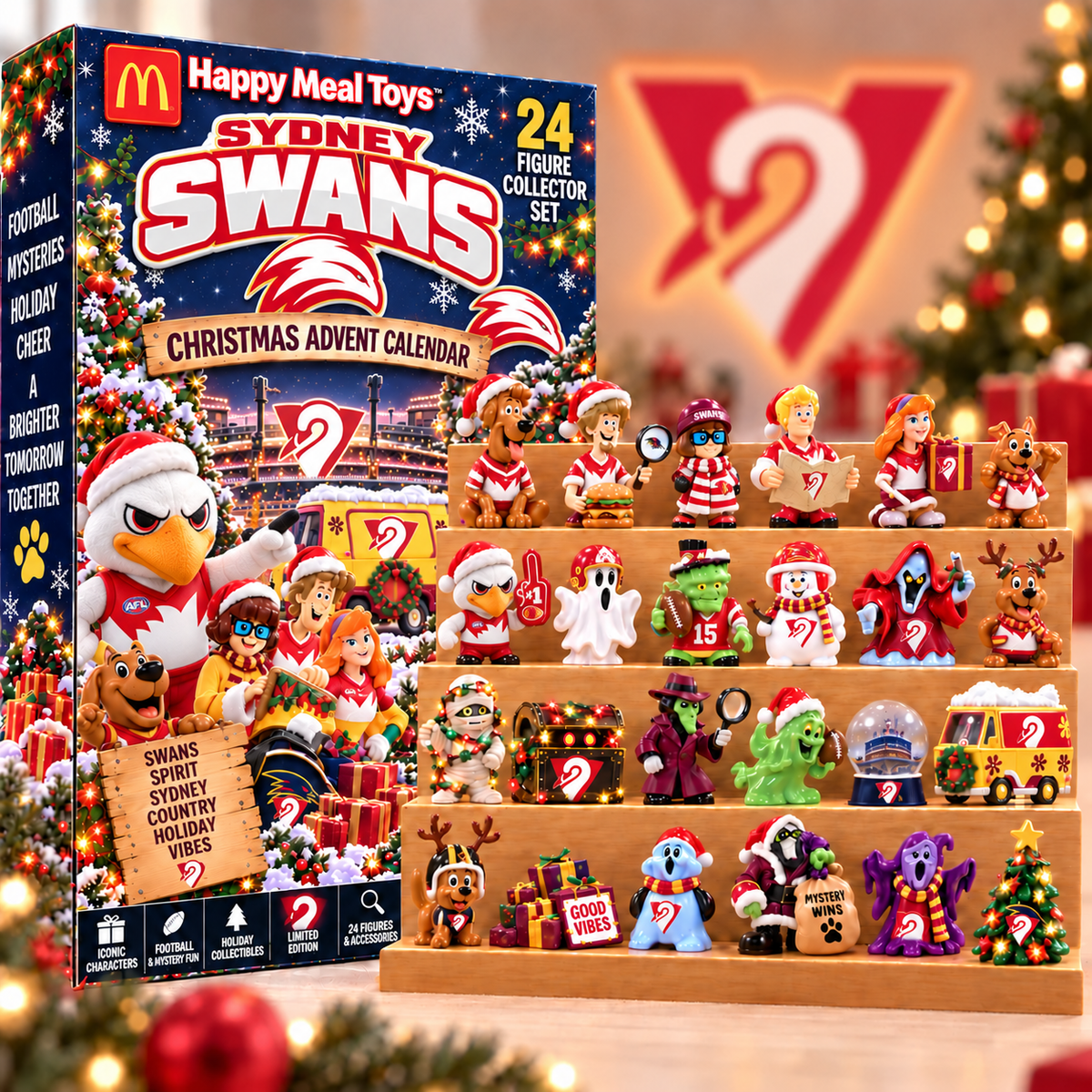 Premium AFL SS Christmas Crossover Advent Calendar V9