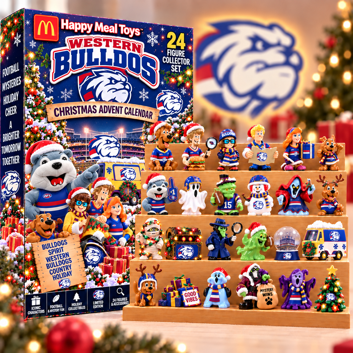 Premium AFL WB Christmas Crossover Advent Calendar V9