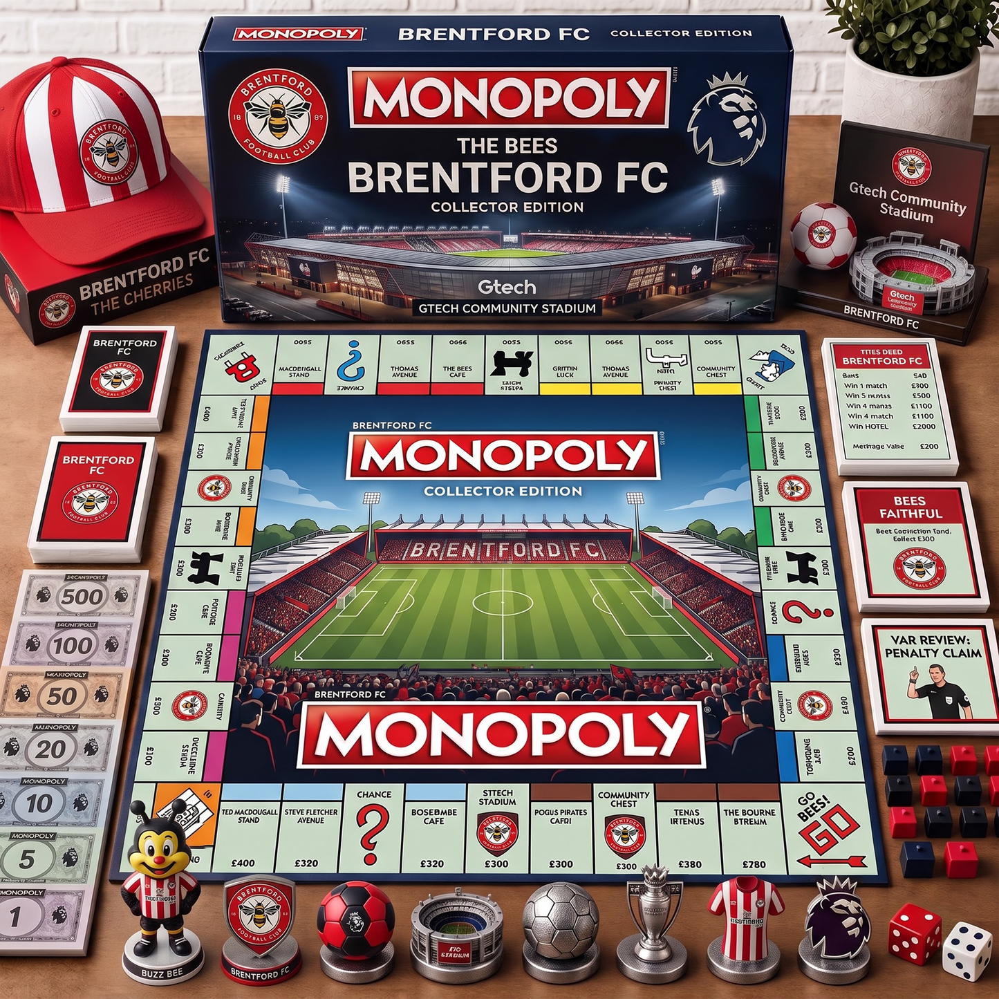 Premium EPL ARS Monopoly Collector’s Edition Board Game