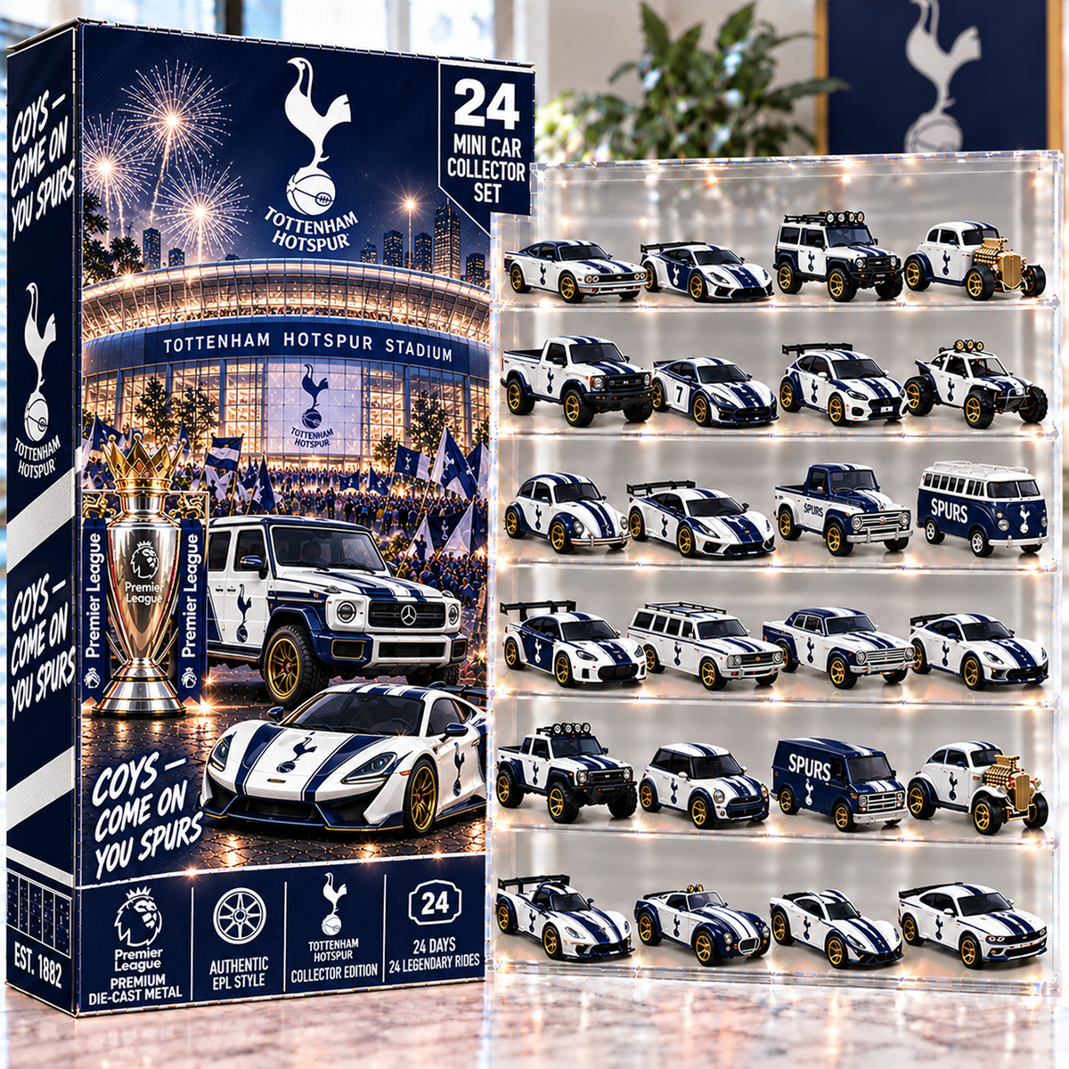 Premium EPL TOT Mini Car Advent Calendar V4
