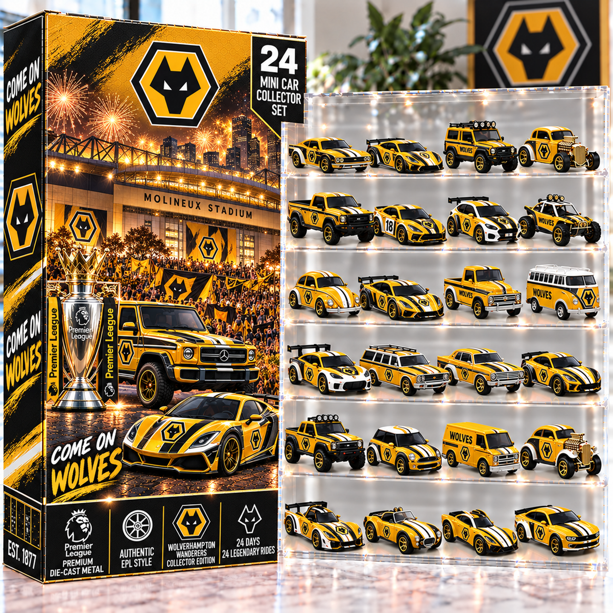 Premium EPL WOL Mini Car Advent Calendar V4