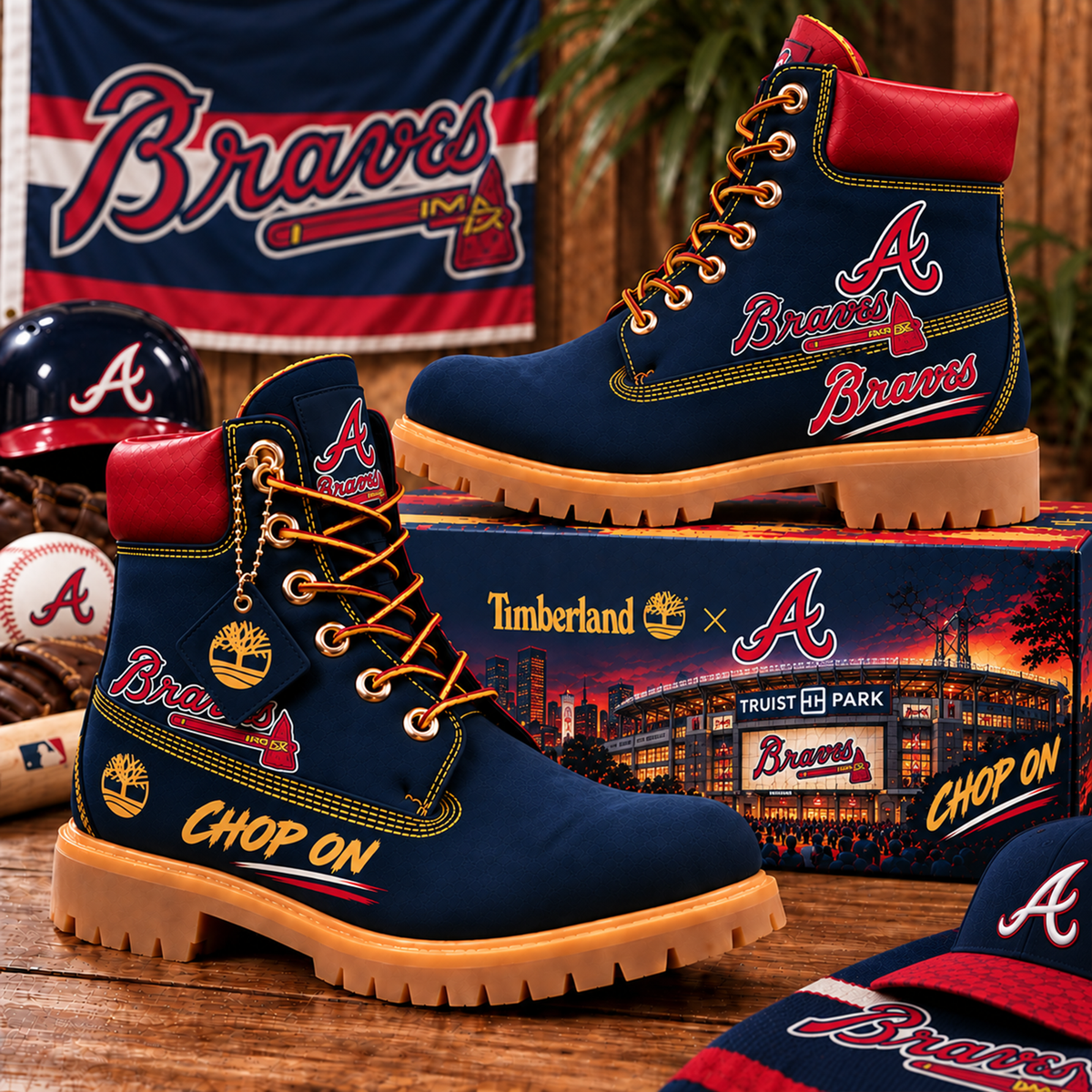 Premium MLB ATL Heritage Boots