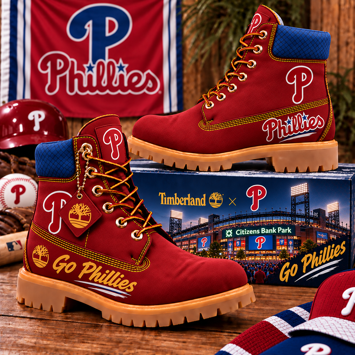 Premium MLB PHIHeritage Boots