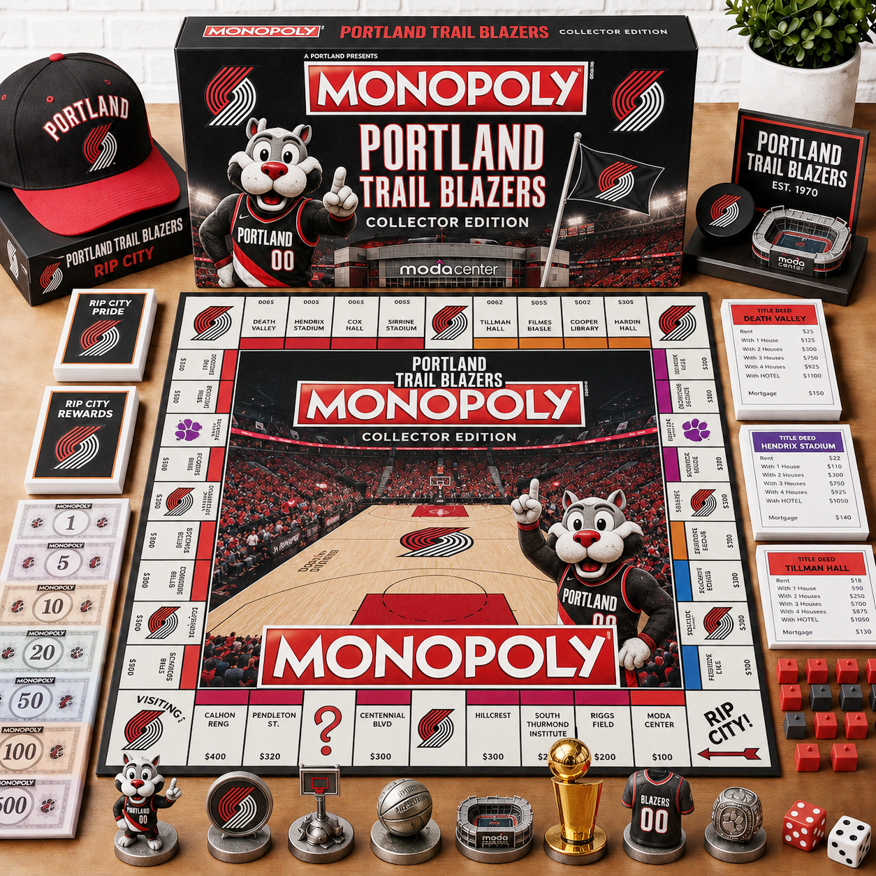Premium NBA PTBZ Monopoly Collector’s Edition Board Game NMD CTKT