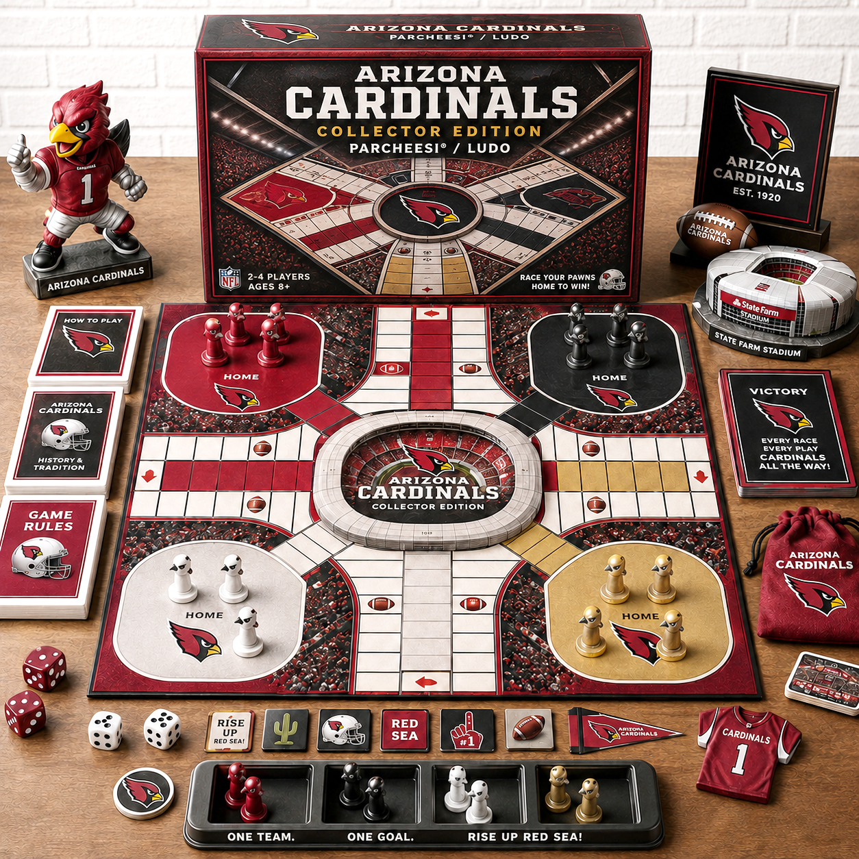 Premium NFL AC Collector’s Edition Parcheesi Board Game