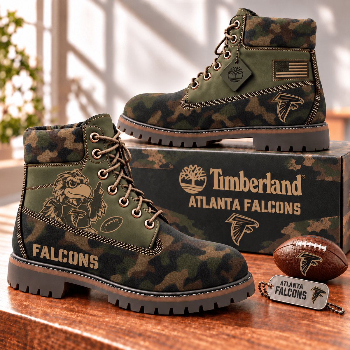 Premium NFL AF Camo Boots V3