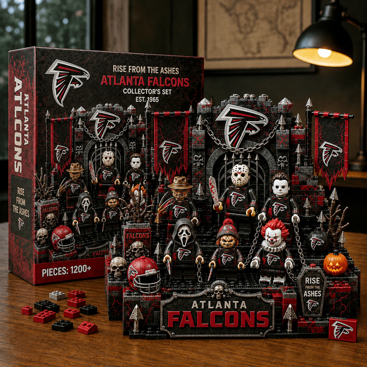 Premium NFL AF Halloween Building Block Collector’s Set