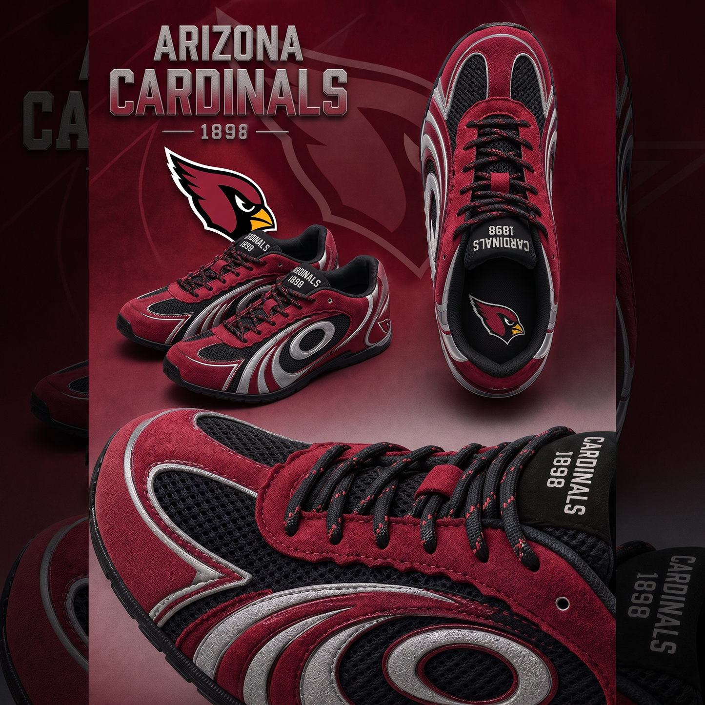 Premium NFL ARI Heritage Tiger Shoes