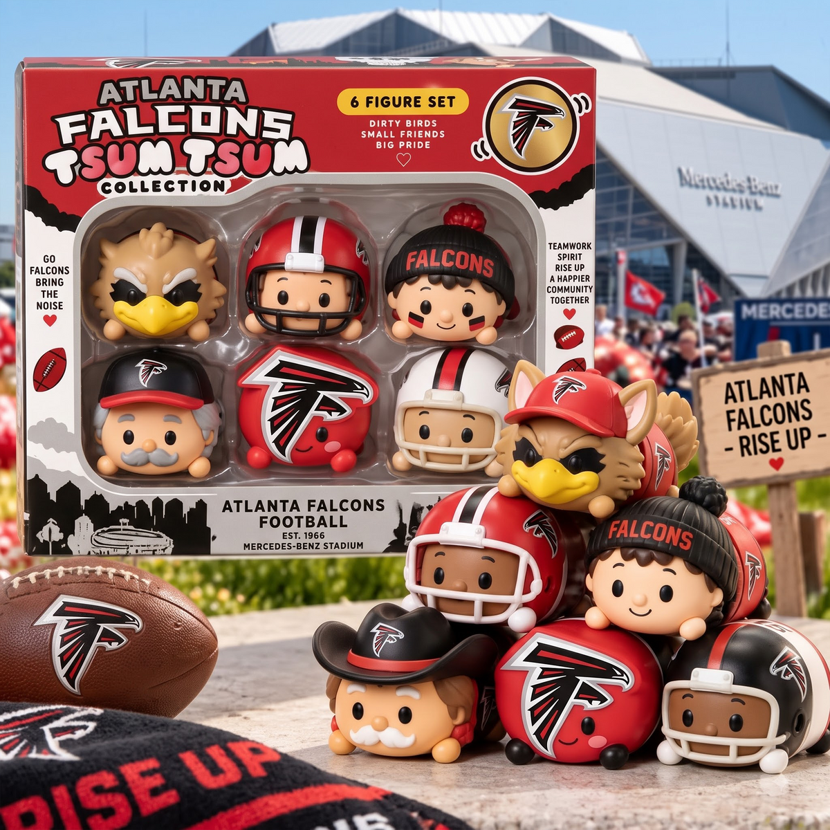 Premium NFL ATL Tsum Tsum Collector Set