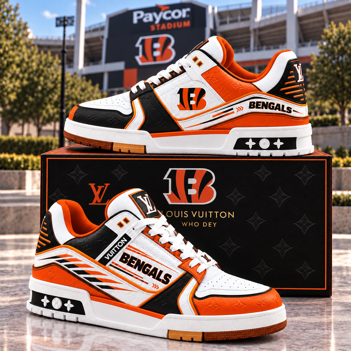 Premium NFL CIN Trainer Sneakers
