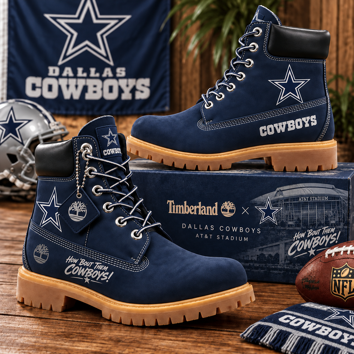 Premium NFL DAL Heritage Boots