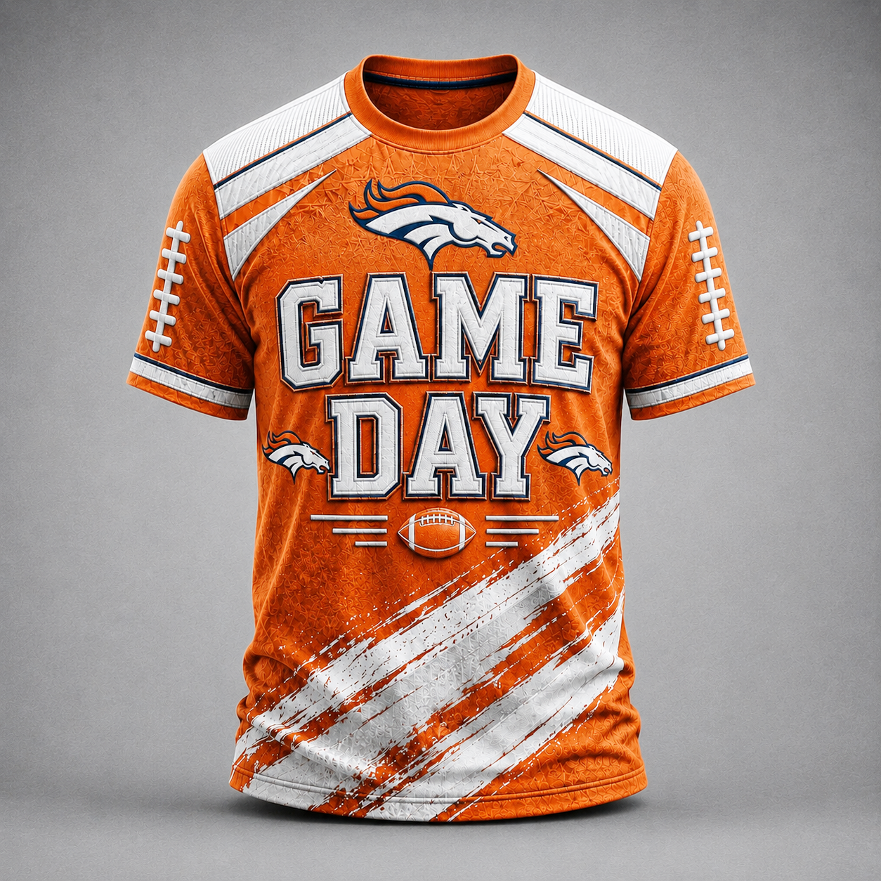 Premium NFL DB Game Day Paint Splatter Performance T-Shirt