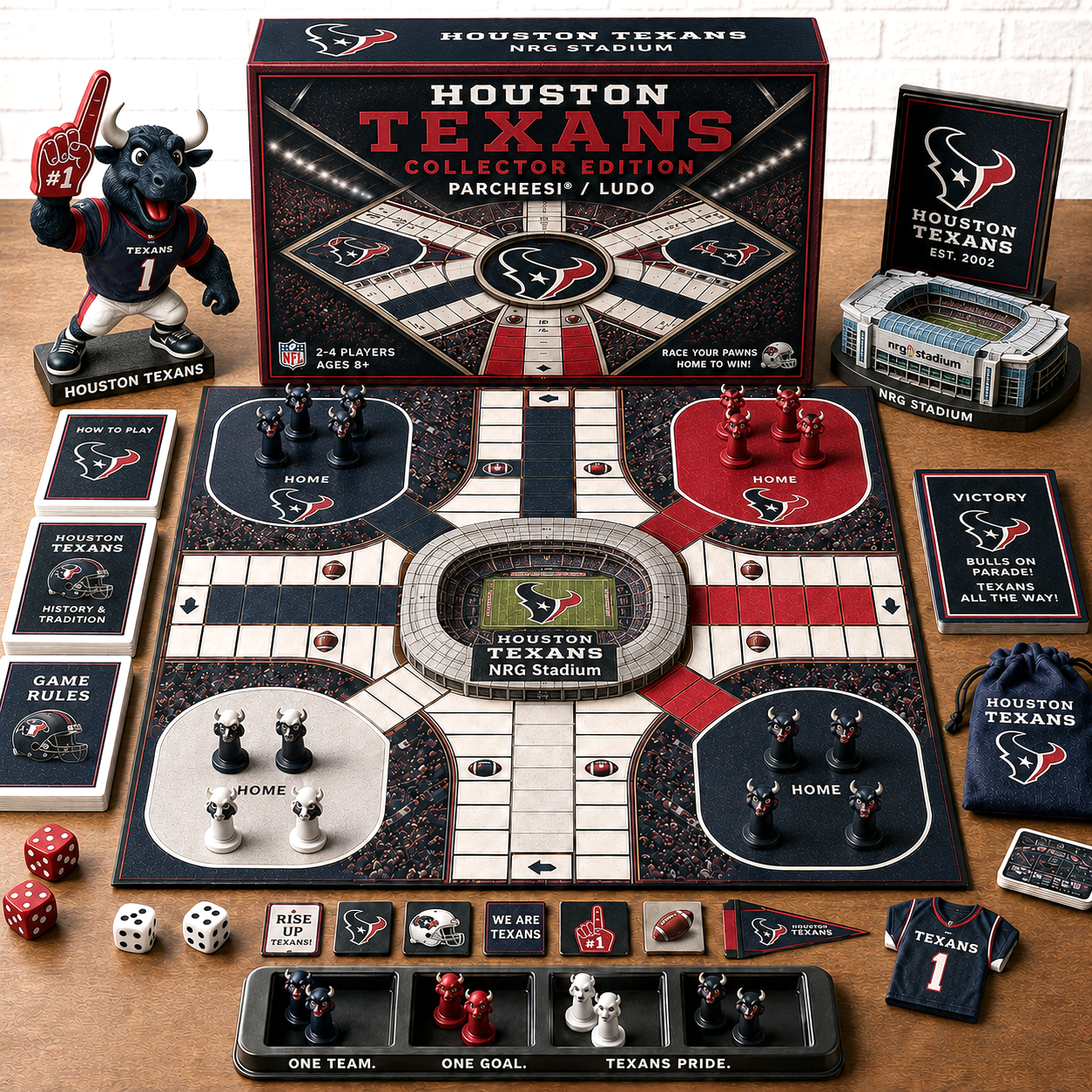 Premium NFL HT Collector’s Edition Parcheesi Board Game