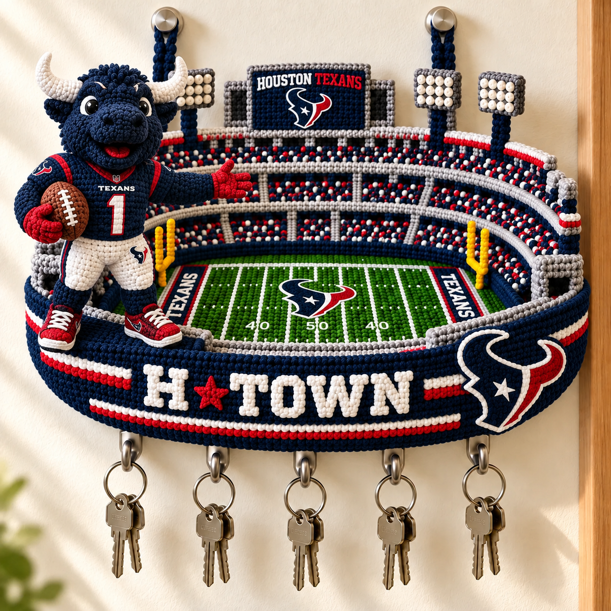 Premium NFL HT Wall Mounted Key Holder