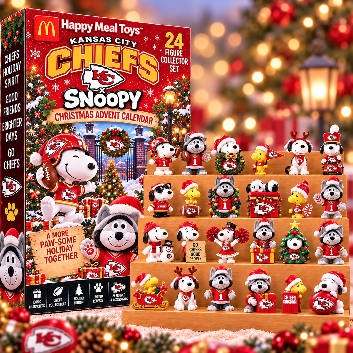 Premium NFL KCC x SNP Christmas Crossover Advent Calendar V10
