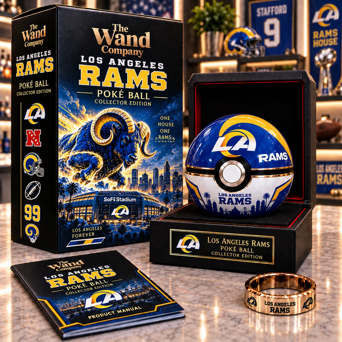 Premium NFL LAR Poke Ball