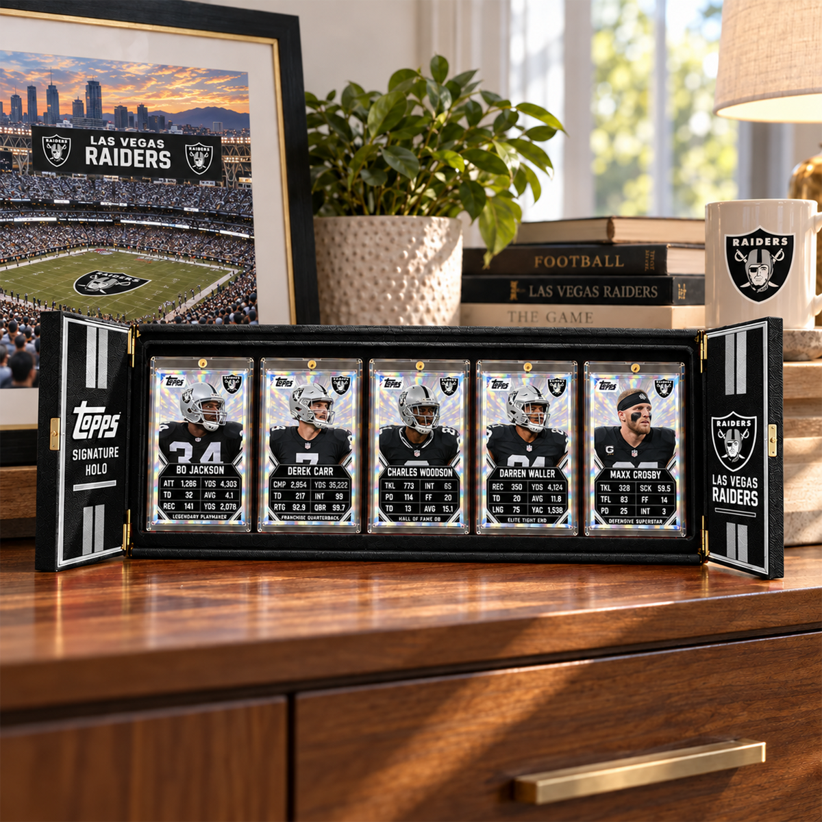 Premium NFL LV Card Collector‘s Box Set