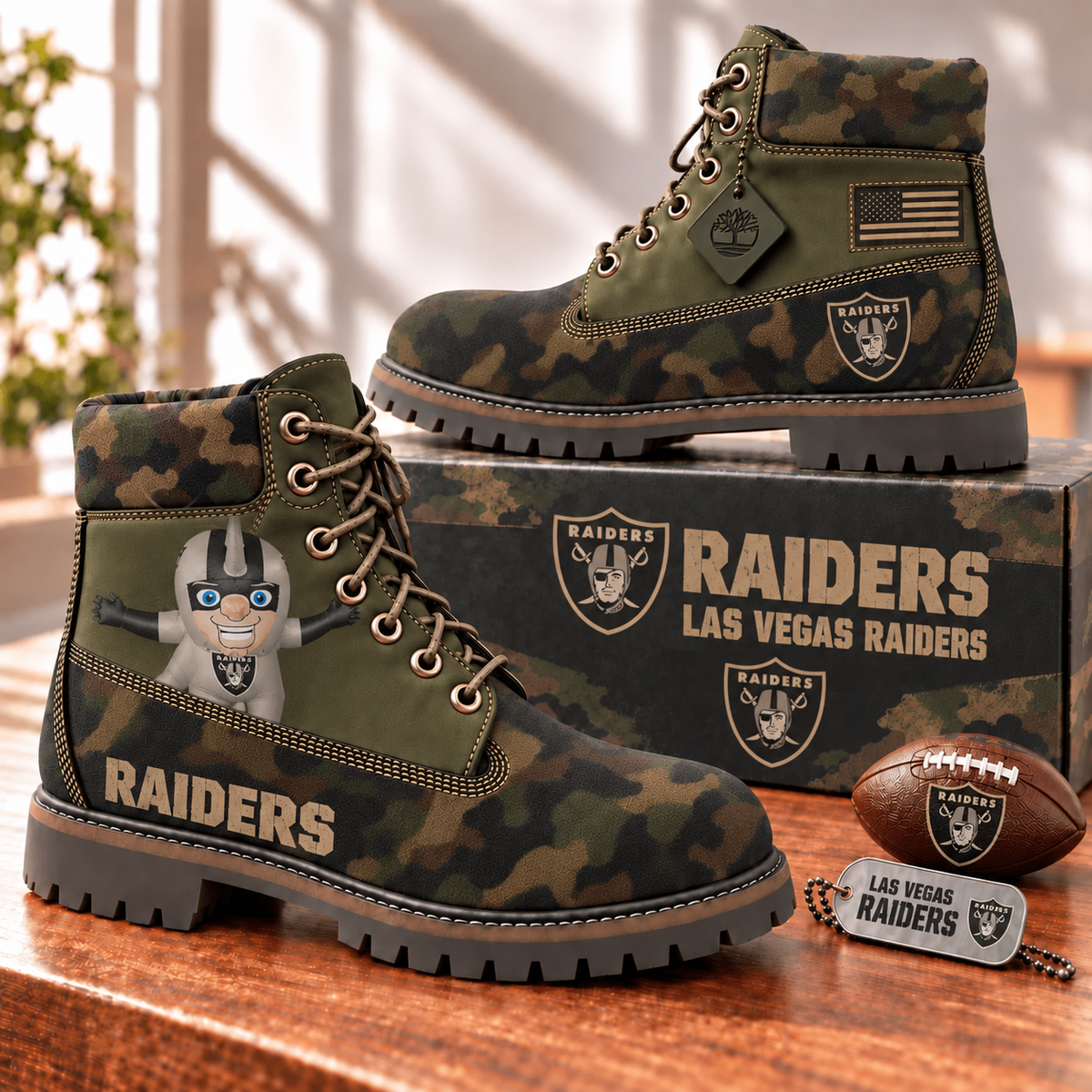 Premium NFL LVR Camo Boots V3