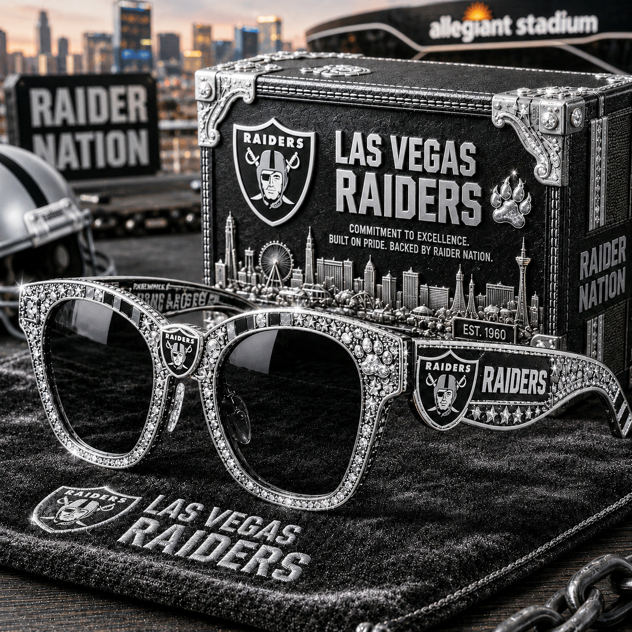 Premium NFL LVR Royal Heritage Crystal
