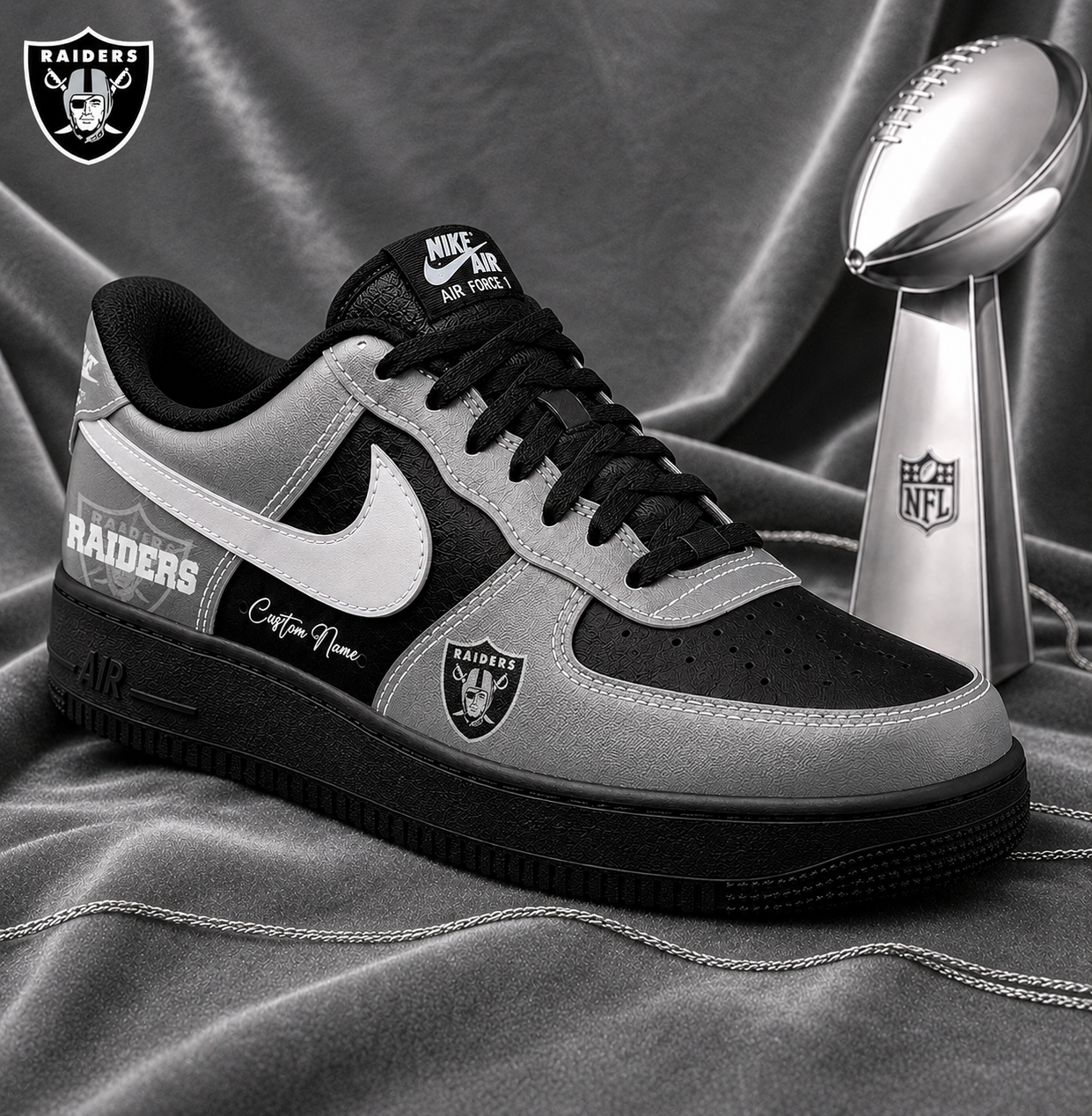 Premium NFL LVR Victory Legacy AF1 Sneakers