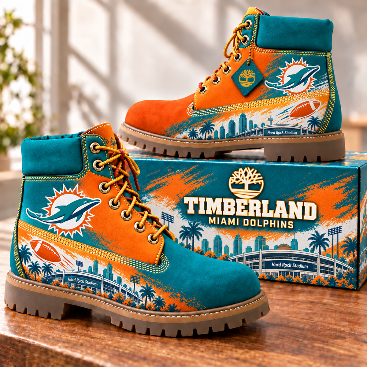 Premium NFL MIA Skyline Collector Boots V2