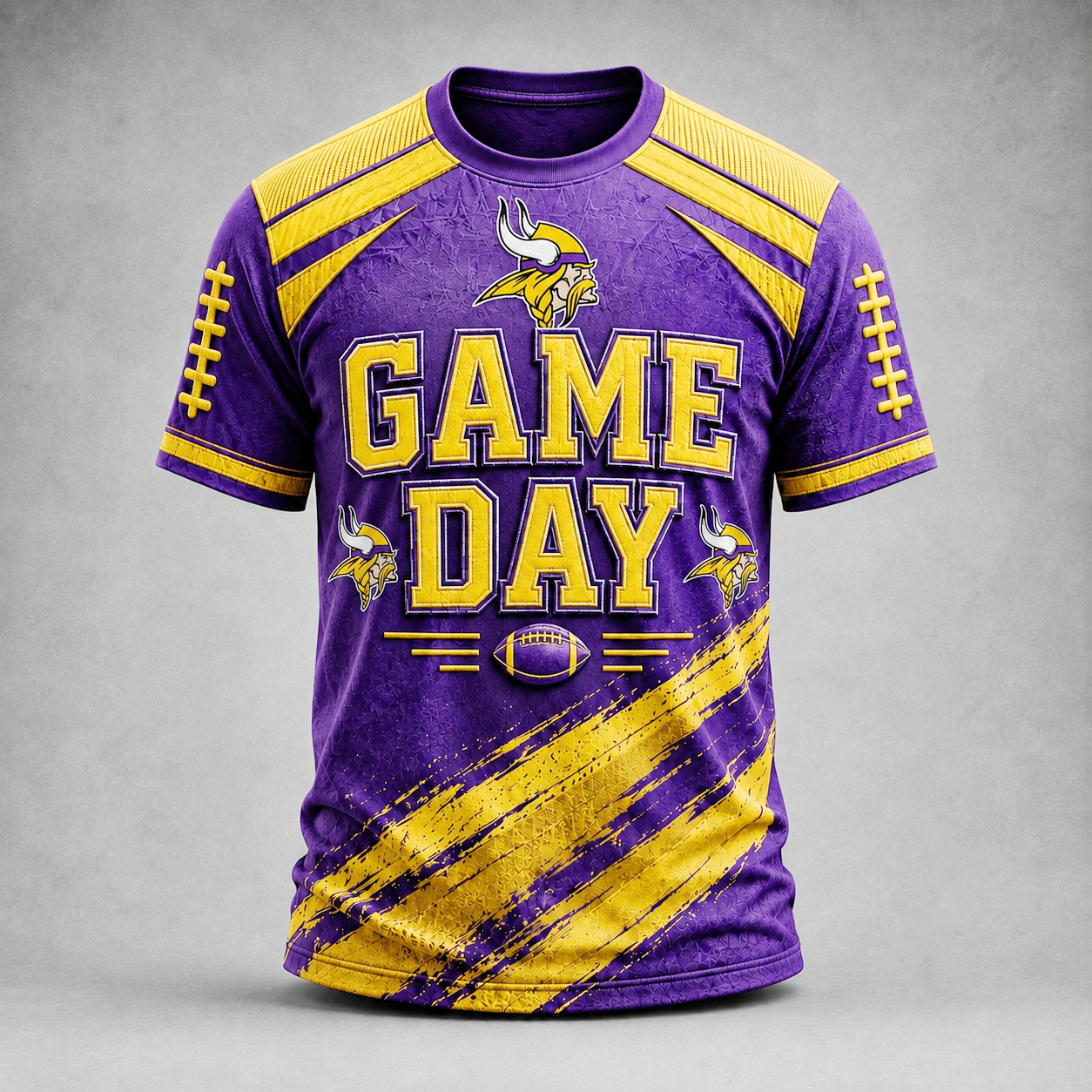 Premium NFL MV Game Day Paint Splatter Performance T-Shirt