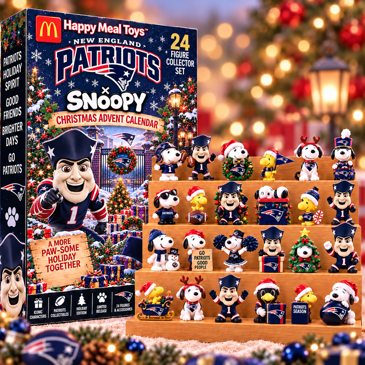 Premium NFL NEP x SNP Christmas Crossover Advent Calendar V10