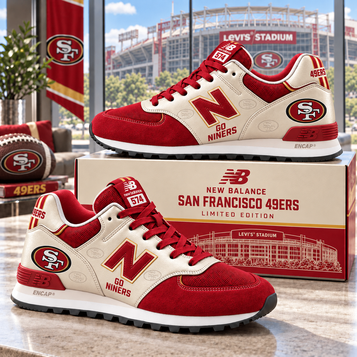 Premium NFL SF NB 574 Sneaker