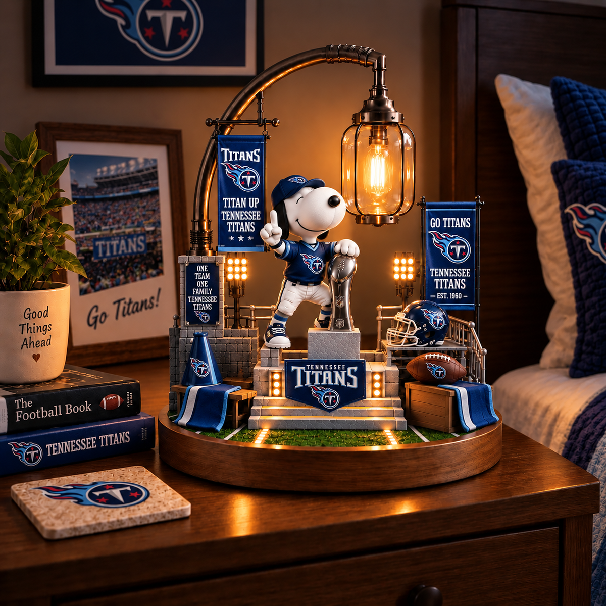 Premium NFL TT x SNP Themed Bedside Lamp