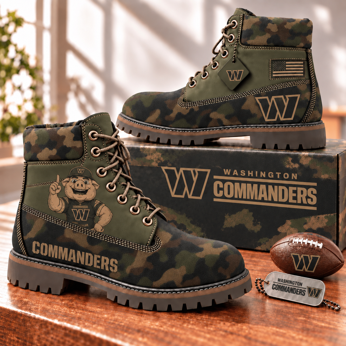 Premium NFL WC Camo Boots V3